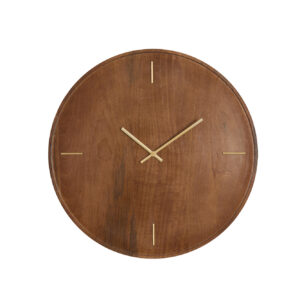 light&livingwandklokvetimangohoutinwarmebruintint–ø56cm-0