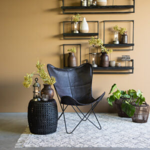 light&livingwandplankmaddisonvanmetaalhoutlookmatzwart–80x15x24cm-2