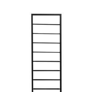 light&livingwijnrekmacabenvanmetaalzwart8flessen–42x6x120cm-0