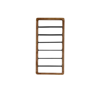 light&livingwijnreksorrentovanhoutbruinmatzwart6flessen–40x6x80cm-0