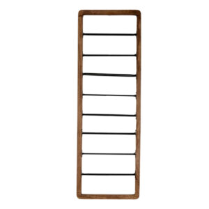 light&livingwijnreksorrentovanhoutbruinmatzwart8flessen–40x6x120cm-393