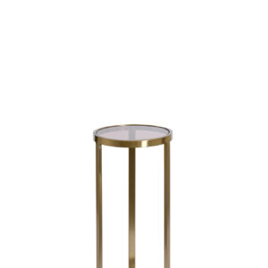 light&livingzuilretirobruinglasmetlichtegoudtoon–ø30x60,5cm-0