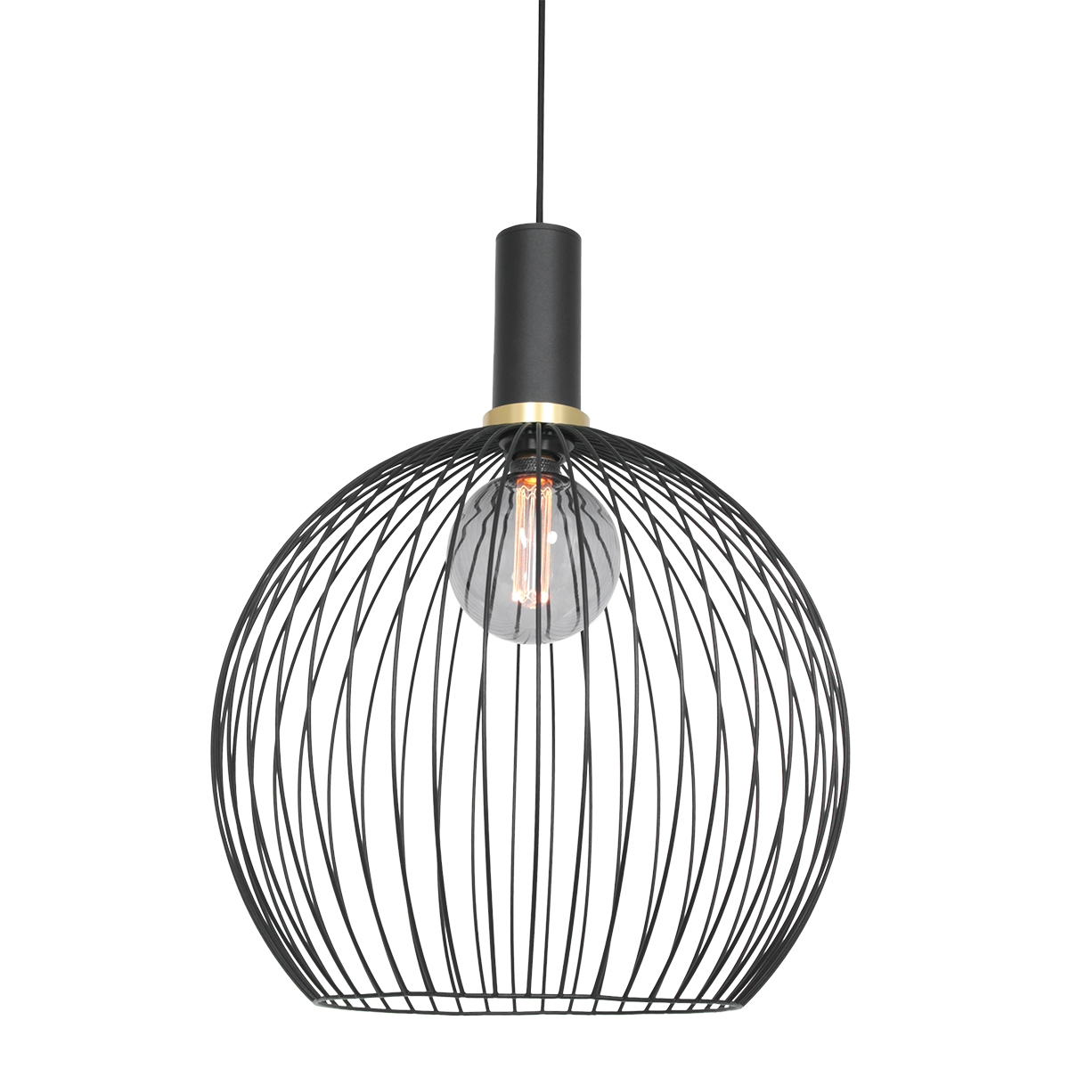 mexlite-hanglamp-aureole-zwart-metaal-ø42cm-e27-3068zw-0