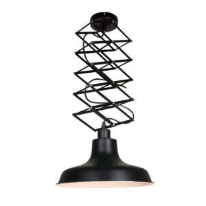 mexlite-hanglamp-flex-zwart-metaal-ø36cm-e27-7654zw-0