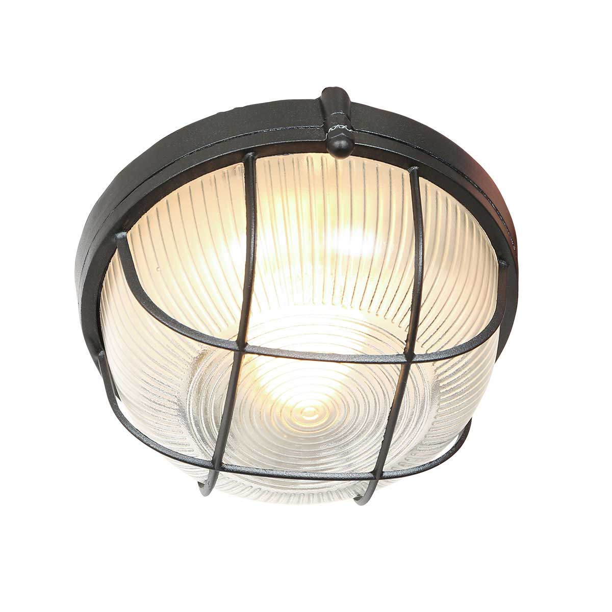 mexlite-plafonniere-lisanne-zwart-glasmetaal-ø17cm-e27-1342zw-0