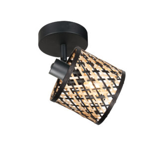 mexlite-spot-bambus-naturelzwart-bamboemetaal-bedlampje-e14-4487zw-1