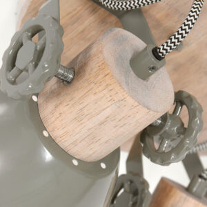 mexlite-spot-gearwood-groen-metaalrubberwood-ø38cm-e27-3063g-4