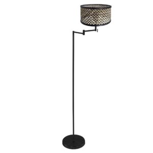mexlite-vloerlamp-bella-zwart-bamboemetaal-ø45cm-e27-3884zw-0