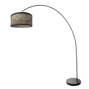 mexlite-vloerlamp-solva-zwart-bamboemetaal-booglamp-e27-3739zw-1