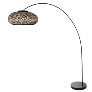 mexlite-vloerlamp-solva-zwart-bamboemetaal-booglamp-e27-4232zw-1