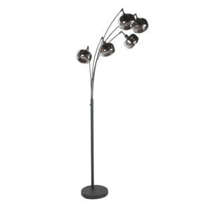 mexlite-vloerlamp-tenebris-zwart-glasmetaal-kleurglas-lamp-e14-4214zw-1