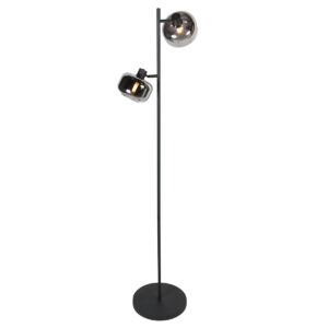 mexlite-vloerlamp-tenebris-zwart-glasmetaal-ø28cm-e14-4213zw-0