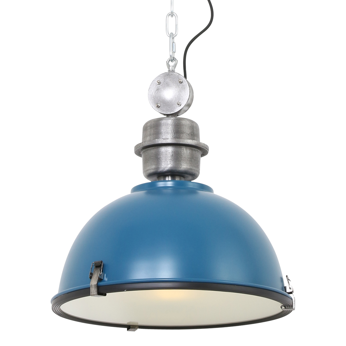 steinhauer-hanglamp-bikkel-petrol-glasmetaal-ø42cm-e27-7586pe-0