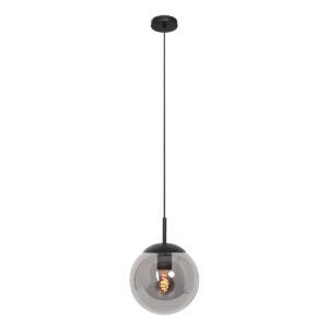 steinhauer-hanglamp-bollique-zwart-glasmetaal-ø20cm-e27-3496zw-1