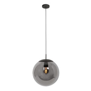 steinhauer-hanglamp-bollique-zwart-glasmetaal-ø40cm-e27-4186zw-1