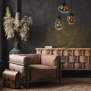 steinhauer-hanglamp-reflexion-zwart-glasmetaal-ø30cm-e27-3079zw-2