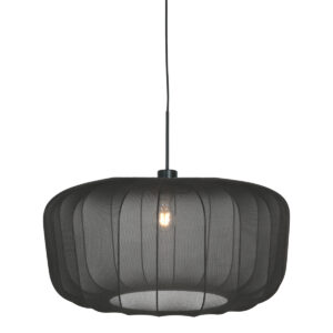 steinhauer-hanglamp-sparkledlight-zwart-textiel-e27-4486zw-0
