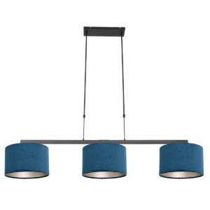 steinhauer-hanglamp-stang-zwart-metaalveloursstof-groteeettafellamp-e27-3464zw-1