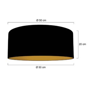 steinhauer-kap-shade-zwart-veloursstof-ø50cm-e27-k1066ys-7