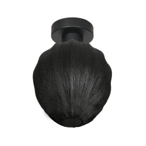 steinhauer-plafonniere-bloeba-zwart-metaaltextiel-ø25cm-e27-4369zw-0