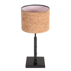 steinhauer-tafellamp-stang-naturelzwart-metaaltextiel-nachtkastlamp-e27-4351zw-1
