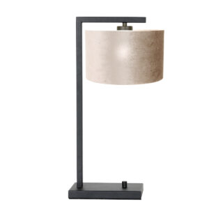 steinhauer-tafellamp-stang-zwart-metaalveloursstof-schemerlamp-e27-7122zw-1