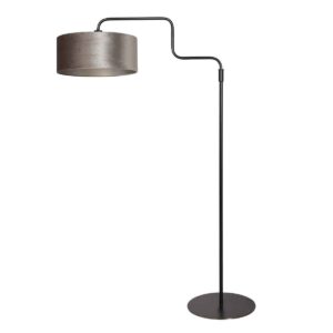 steinhauer-vloerlamp-bloeba-zilverzwart-metaalveloursstof-ø40cm-e27-4167zw-1