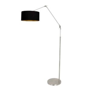 steinhauer-vloerlamp-prestigechic-staal-linnenmetaal-schemerlamp-e27-3975st-1