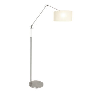 steinhauer-vloerlamp-prestigechic-staal-linnenmetaal-schemerlamp-e27-8102st-1