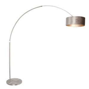 steinhauer-vloerlamp-sparkledlight-staal-metaalstof-booglamp-e27-8125st-1