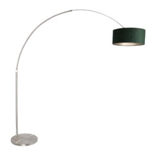 steinhauer-vloerlamp-sparkledlight-staal-metaalveloursstof-booglamp-e27-8124st-0