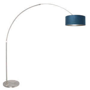 steinhauer-vloerlamp-sparkledlight-staal-metaalveloursstof-booglamp-e27-8241st-0