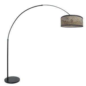 steinhauer-vloerlamp-sparkledlight-zwart-bamboemetaal-booglamp-e27-3788zw-0