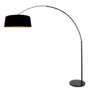 steinhauer-vloerlamp-sparkledlight-zwart-metaaltextiel-booglamp-e27-4771zw-1
