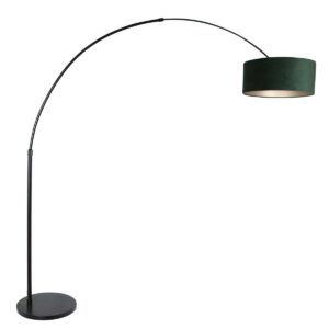 steinhauer-vloerlamp-sparkledlight-zwart-metaalveloursstof-booglamp-e27-8127zw-0