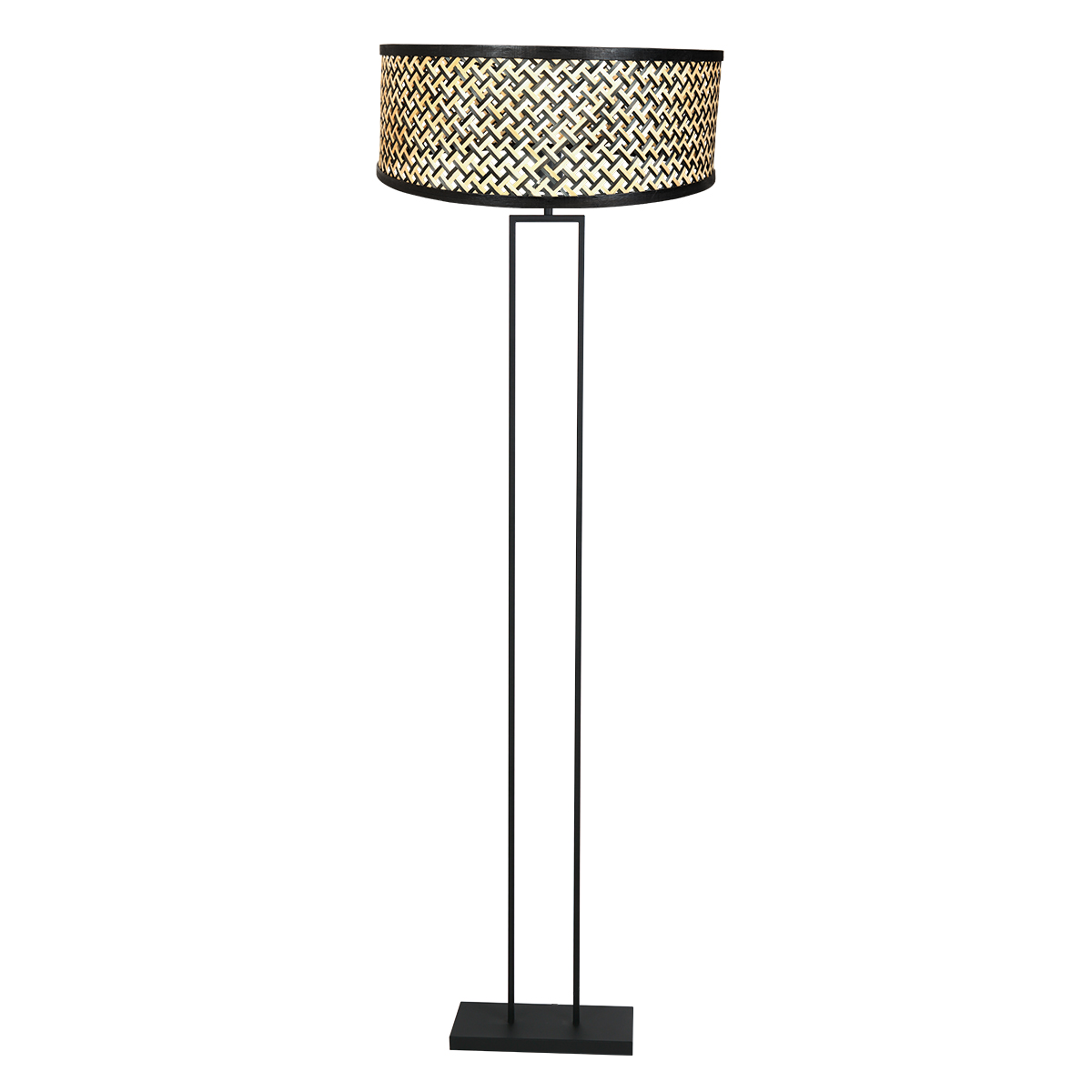 steinhauer-vloerlamp-stang-zwart-bamboemetaal-ø50cm-e27-3845zw-1