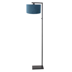 steinhauer-vloerlamp-stang-zwart-metaalveloursstof-schemerlamp-e27-8222zw-0
