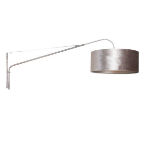 steinhauer-wandlamp-elegantclassy-staal-metaalstof-schemerlamp-e27-8131st-0