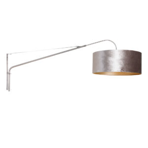steinhauer-wandlamp-elegantclassy-staal-metaalstof-schemerlamp-e27-8131st-1