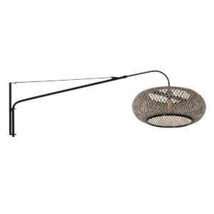 steinhauer-wandlamp-elegantclassy-zwart-bamboemetaal-e27-4449zw-0