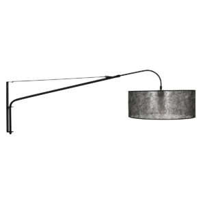 steinhauer-wandlamp-elegantclassy-zwart-metaalstof-schemerlamp-e27-9320zw-0