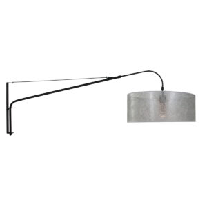steinhauer-wandlamp-elegantclassy-zwart-metaalstof-schemerlamp-e27-9322zw-0