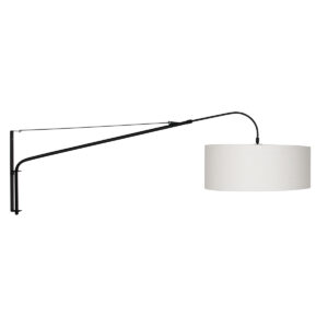 steinhauer-wandlamp-elegantclassy-zwart-metaalstof-schemerlamp-e27-9323zw-0