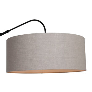 steinhauer-wandlamp-elegantclassy-zwart-metaalstof-schemerlamp-e27-9324zw-4