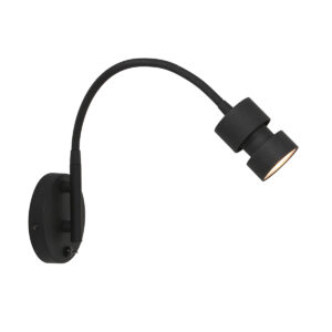 steinhauer-wandlamp-natasjaled-zwart-metaal-bedlampje-gu10-3094zw-0