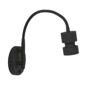 steinhauer-wandlamp-natasjaled-zwart-metaal-bedlampje-gu10-3094zw-1