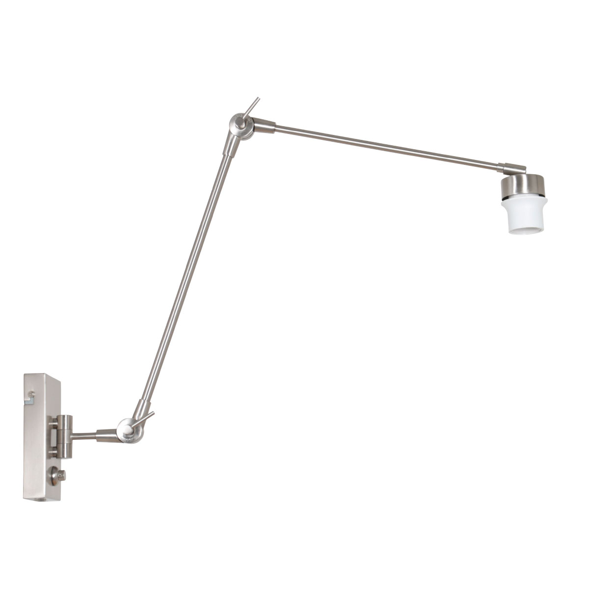 steinhauer-wandlamp-prestigechic-staal-metaal-lossearmatuur-e27-7396st-0