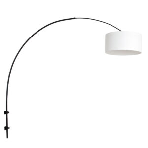 steinhauer-wandlamp-sparkledlight-zwart-metaalstof-e27-8138zw-0