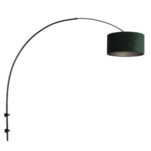steinhauer-wandlamp-sparkledlight-zwart-metaalstof-e27-8139zw-0
