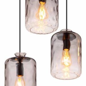 globo-hanglamp-darina-zwart-metaalsmokeglas-groteeettafellamp-e27-16046-6h-2